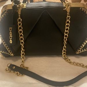 Vintage Black Bebe purse